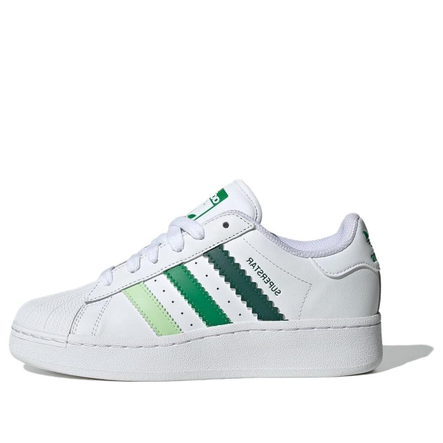 (WMNS) adidas Superstar XLG 'White Collegiate Green' IF9121