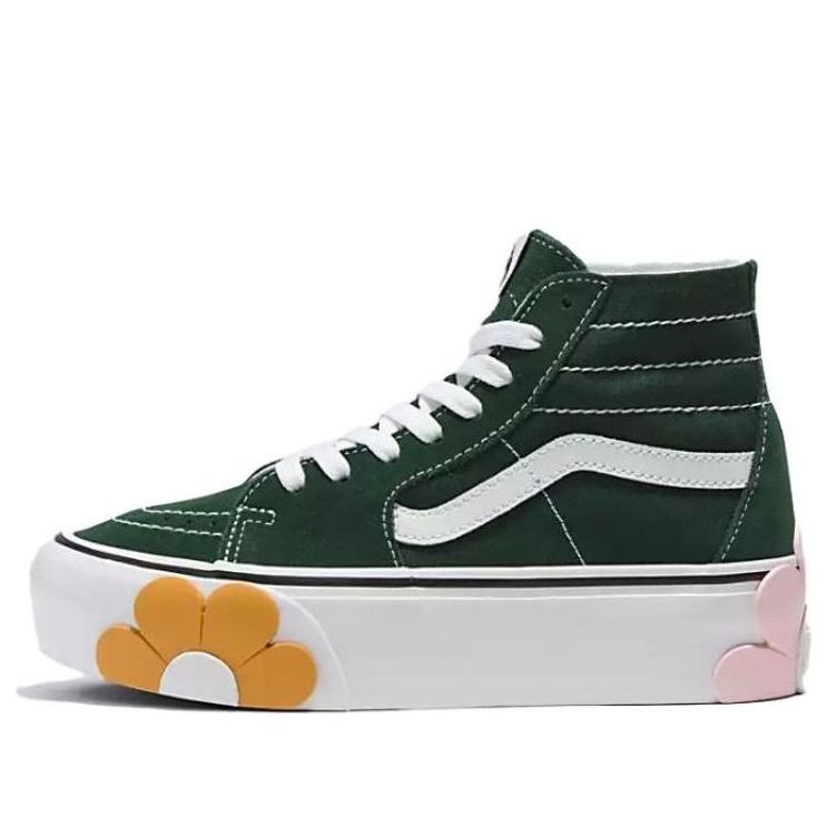 (WMNS) Vans Sk8-Hi Tapered Stackform OSF 'Green Grey' VN0A5JM1BGK