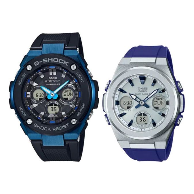 CASIO Baby-G 'Black' GST-W300G-1A2JF&MSG-W600-2AJF