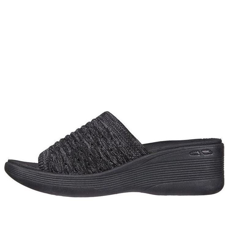(WMNS) Skechers Pier-Lite-My Wish 163274-BLK