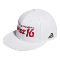 adidas Casual Alphabet Embroidered Cap White HR9366