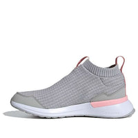(GS) adidas Rapidarun LL J Grey/Pink FY2464