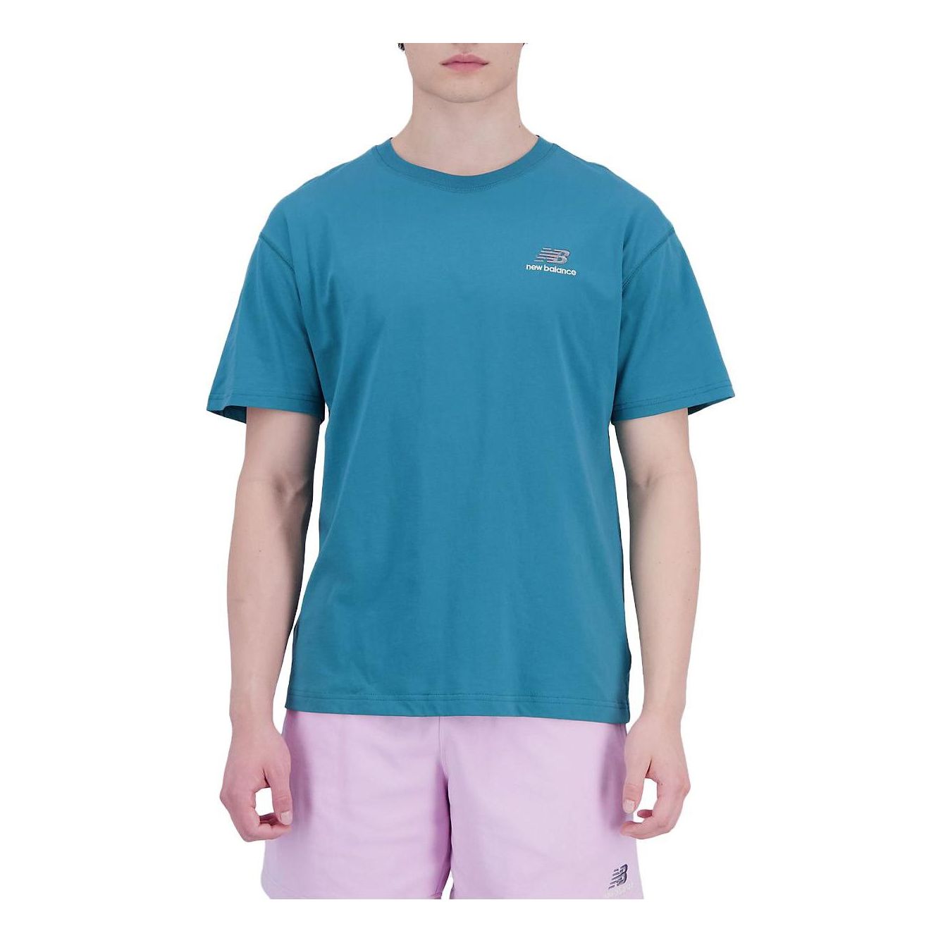 New Balance Unissentials T-Shirt Asia Sizing 'Vintage Teal' UT21503-VDA