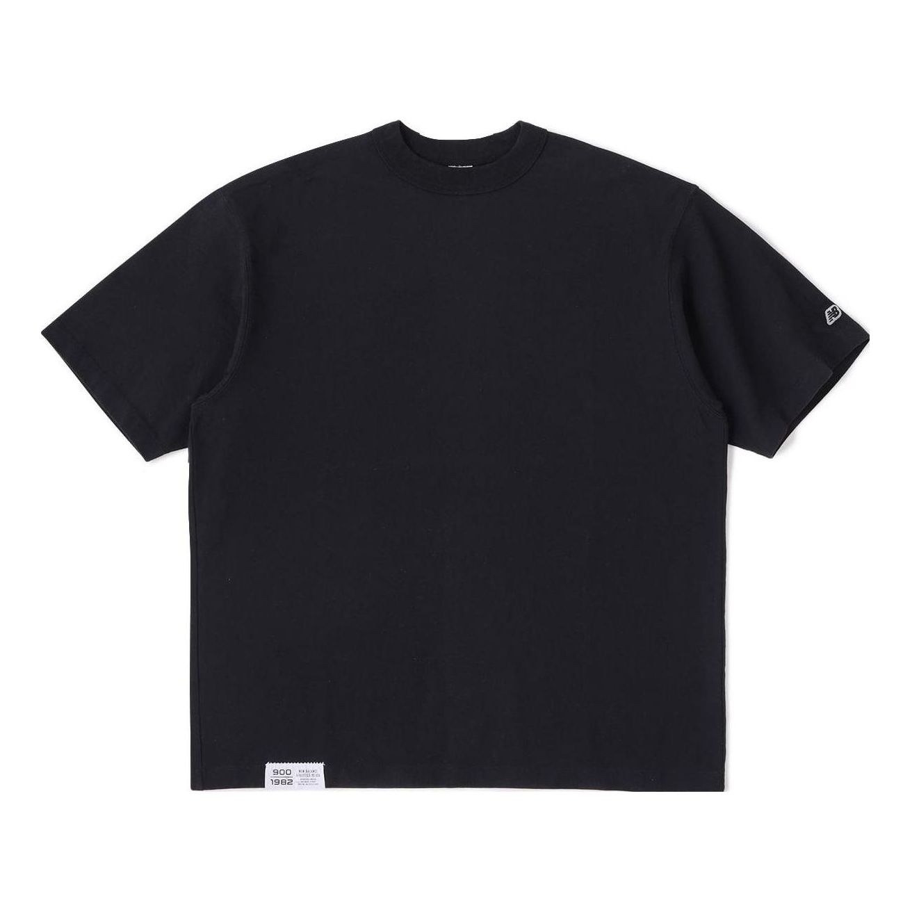 New Balance 900 Short Sleeve Basic T-Shirt Asia Sizing 'Black' AMT35008-BK