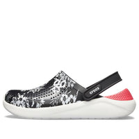 Crocs Lite Ride Hyper Floral Clogs 'Black White Red' 205848-97J