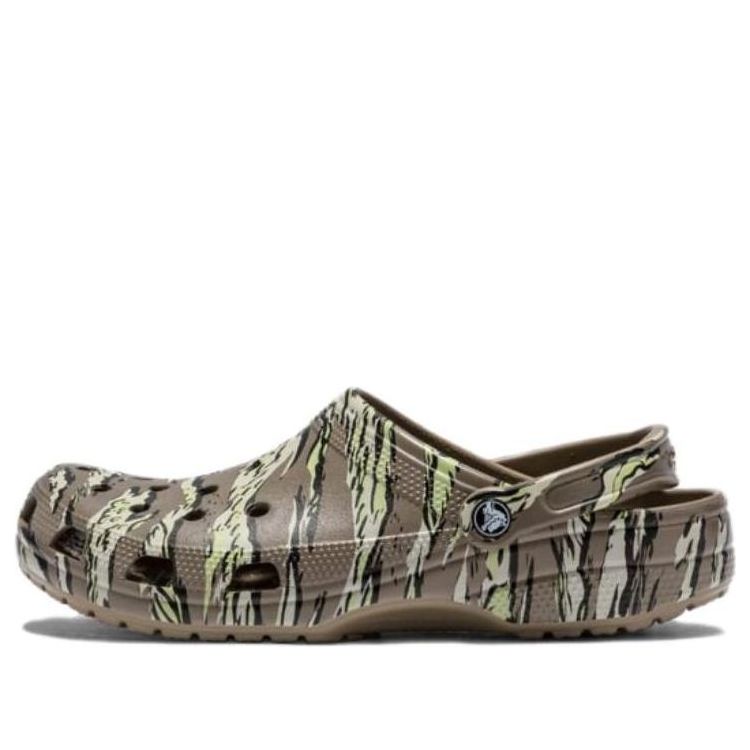 Crocs Classic Printed Camo Clogs 'Brown' 894825
