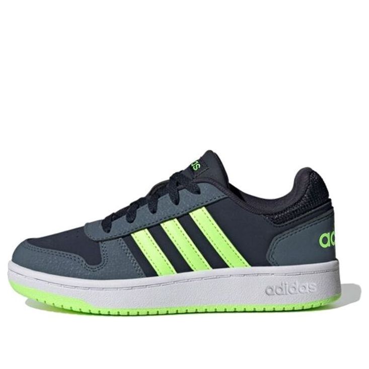 (GS) adidas Hoops 2.0 K 'Blue Green' FW3171