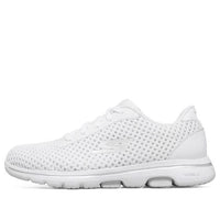 (WMNS) Skechers Go Walk 5 Sneakers White 124166-WHT