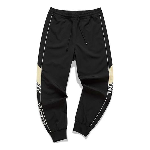 FILA FUSION Casual Bundle Feet Sports Long Pants Black T11M111801F-BK