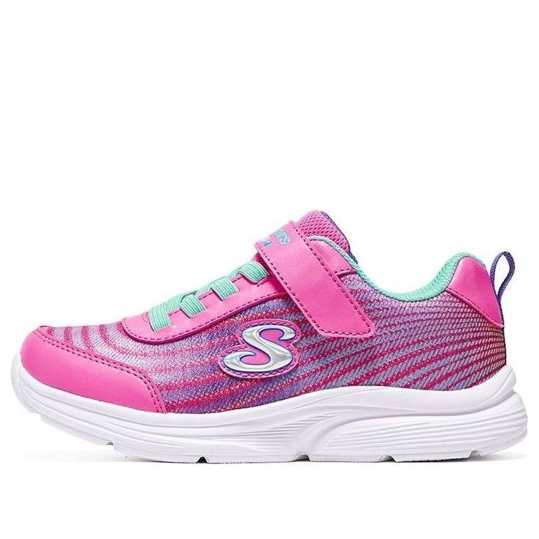 (GS) Skechers Dreamy Dancer Radiant Rogue Sneaker 'Pink Green' 303393L-HPMT