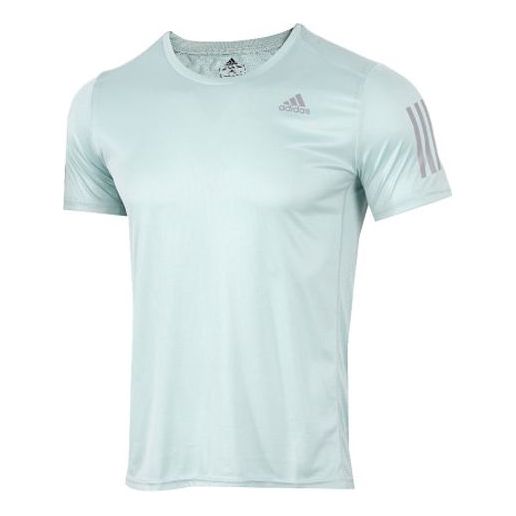 adidas Casual Sports Breathable Short Sleeve Green FL6946