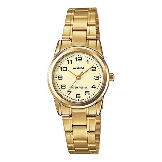 CASIO STANDARD Retro Series Small LTP-V001G-9B Gold Analog LTP-V001G-9B2021