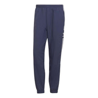 Men's adidas originals Side Stripe Logo Micro Mark Bundle Feet Sports Pants/Trousers/Joggers Japanese Version Blue HC2004