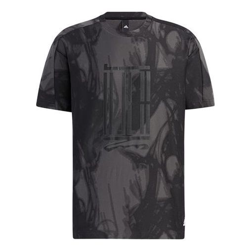 adidas Wj Top Sports Casual Round Neck Short Sleeve Black GP0865
