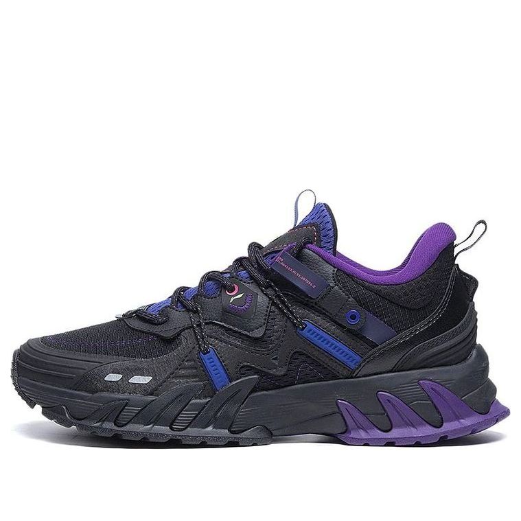 Li-Ning Carefree Walk V2 'Black Blue Purple' ARDS009-4