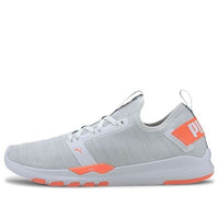 (WMNS) PUMA Ignite Contender Knit Grey/Orange Low sneakers 192810-03