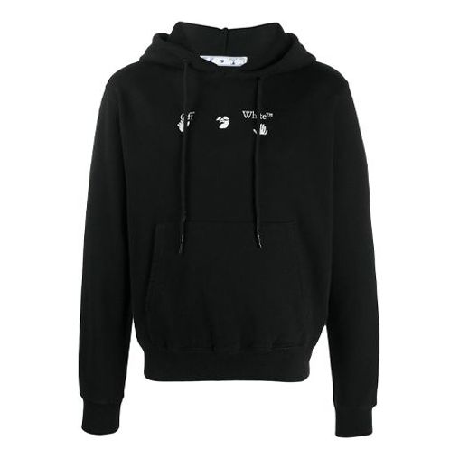 Off-White SS21 Mens Logo Long Sleeve Sweater OMBB034R21FLE0061055