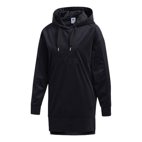 (WMNS) adidas Sweat Hoodie Asia Sizing 'Black' GV2924