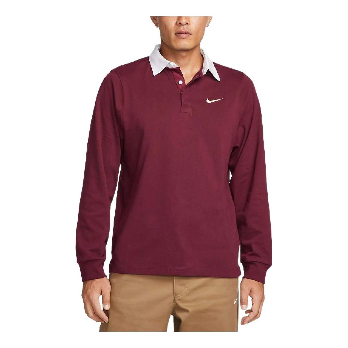 Nike Logo Polo Red DZ7267-638