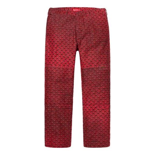 Supreme SS19 Diamond Plate Double Knee Work Pant SUP-SS19-10052