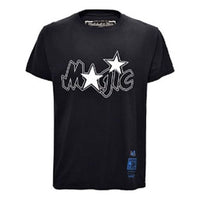 Mitchell & Ness NBA Series Orlando Magic Printing Short Sleeve Couple Style Black MN13S27-ORL-BLACK
