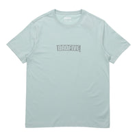 Li-Ning BADFIVE Basketball Series Alphabet Printing Round Neck Short Sleeve Gray Green AHSQ227-2