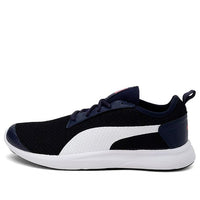 (WMNS) PUMA George Idp Low-cut Black/White/Blue 371219-03