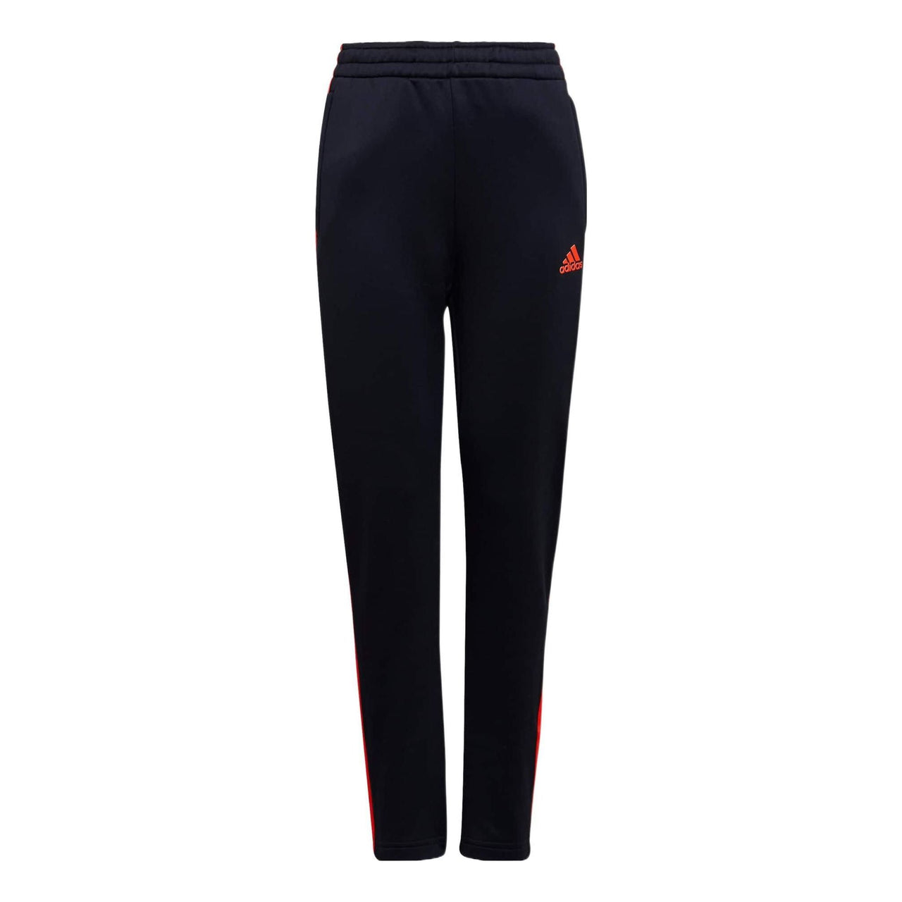 (GS) adidas AEROREADY Primegreen 3-Stripes Tapered Pants Asia Sizing 'Black Red' GS0354