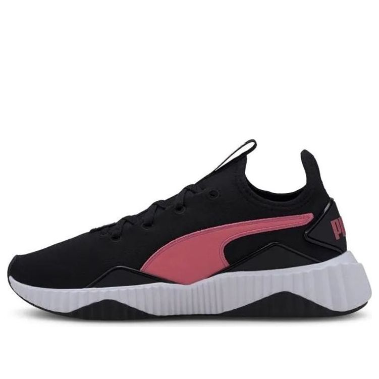 (WMNS) PUMA Defy New Core Sneakers Black/Pink 193059-04