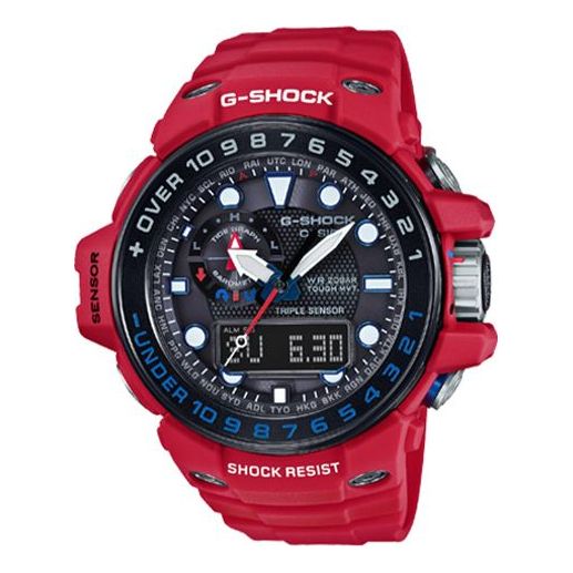 CASIO G-Shock Analog-Digital 'Red' WN-1000RD-4ER