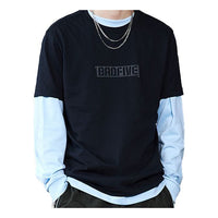 Li-Ning BADFIVE Basketball Series Alphabet Printing Round Neck Short Sleeve Black AHSQ227-5