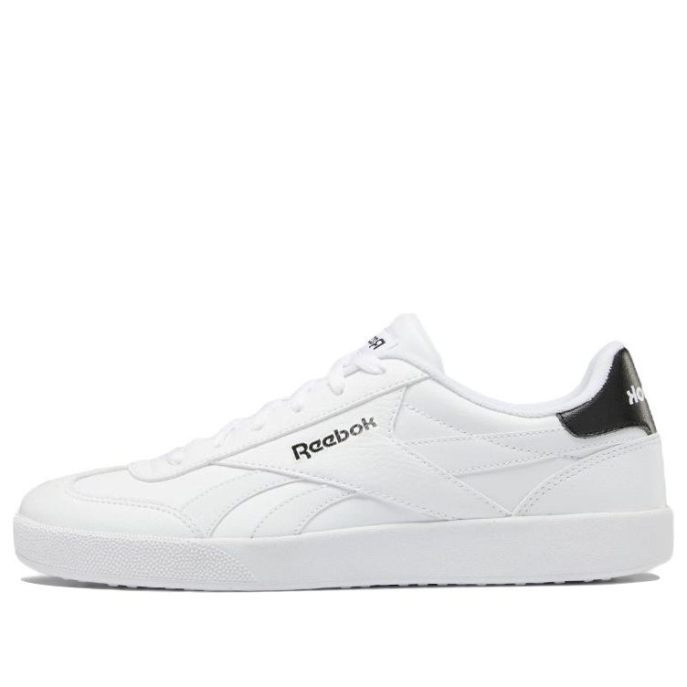 Reebok Vector Smash Low Tops Casual Skateboarding Shoes Unisex White Black GX8956