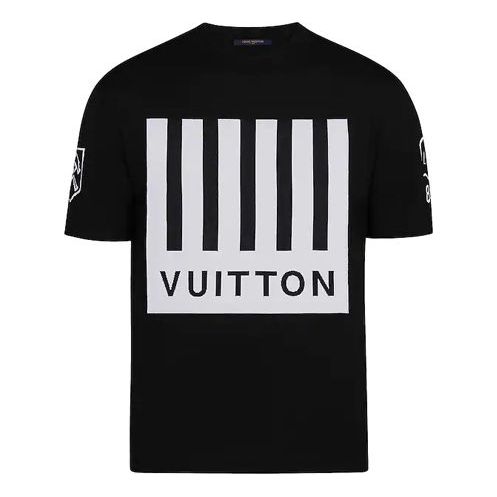 Men's LOUIS VUITTON Short Sleeve Black 1A5CD
