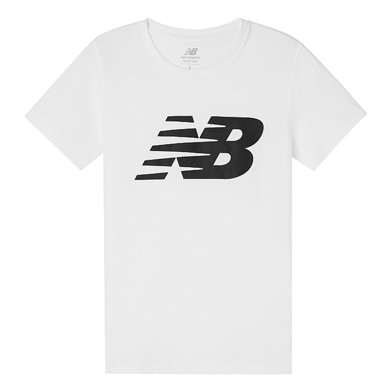 (WMNS) New Balance Casual Sports Short Sleeve White WT01852-WT