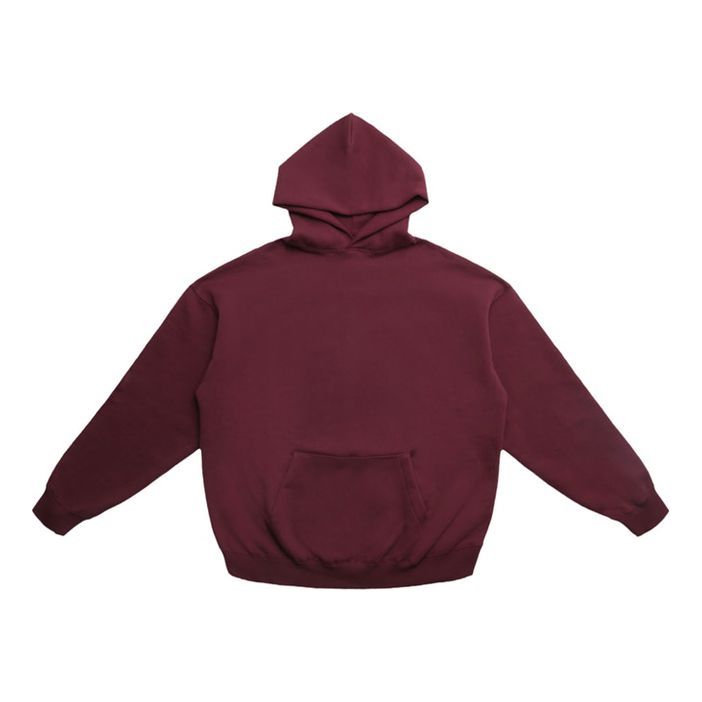 Fear of God Essentials FW18 Logo Hoodie 'Burgundy' FOG-FW18-12