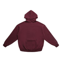 Fear of God Essentials FW18 Logo Hoodie 'Burgundy' FOG-FW18-12
