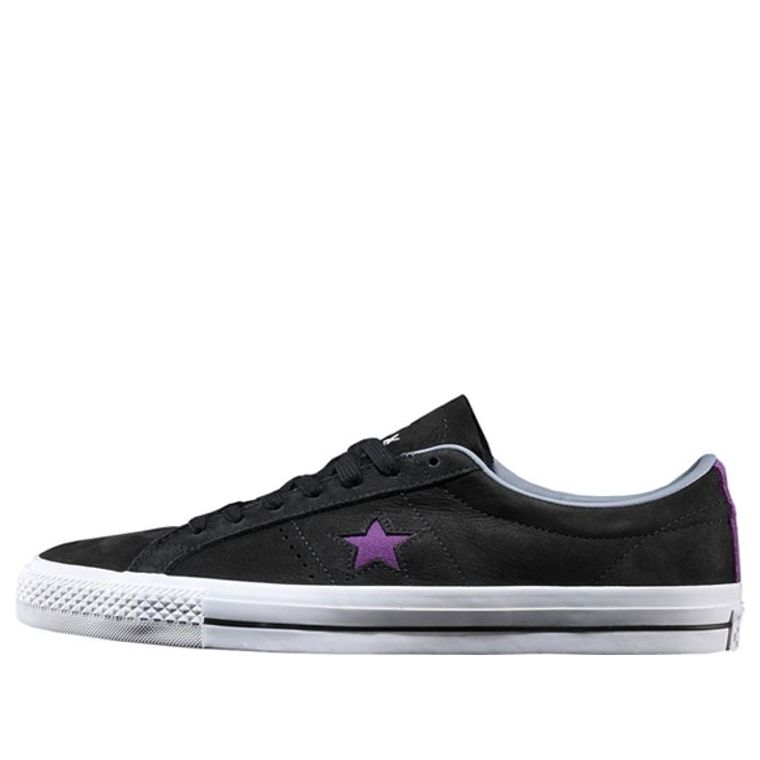 Dinosaur Jr. x Converse One Star Suede Leather Sneaker 'Black Purple' 158660C
