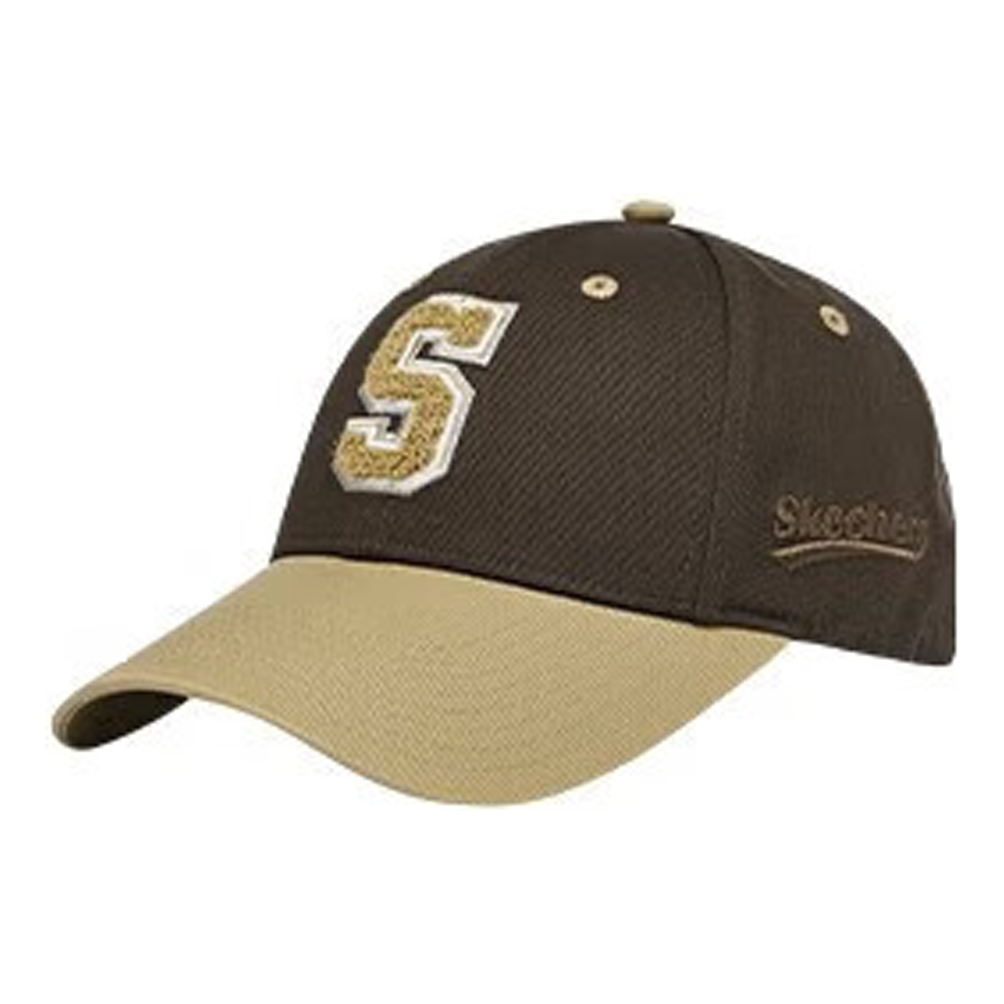 Skechers S Letter Embroidery Baseball Cap 'Brown Tan' L422U021-00NG