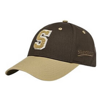 Skechers S Letter Embroidery Baseball Cap 'Brown Tan' L422U021-00NG