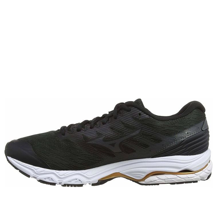 Mizuno Wave Prodigy 2 Low Tops Wear-resistant Black White J1GR181047