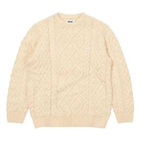 Palace Cable Knit Ecru Sweater 'Beige' PIZ1233442