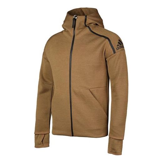 Men's adidas Sports Jacket Brown DT9538