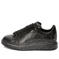Alexander McQueen Oversized Sneaker Glitter 'Black' 575410WHWI01000