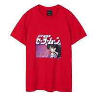 Skechers SS20 Sailor Moon Crossover Short Sleeve Red L120W118-001W
