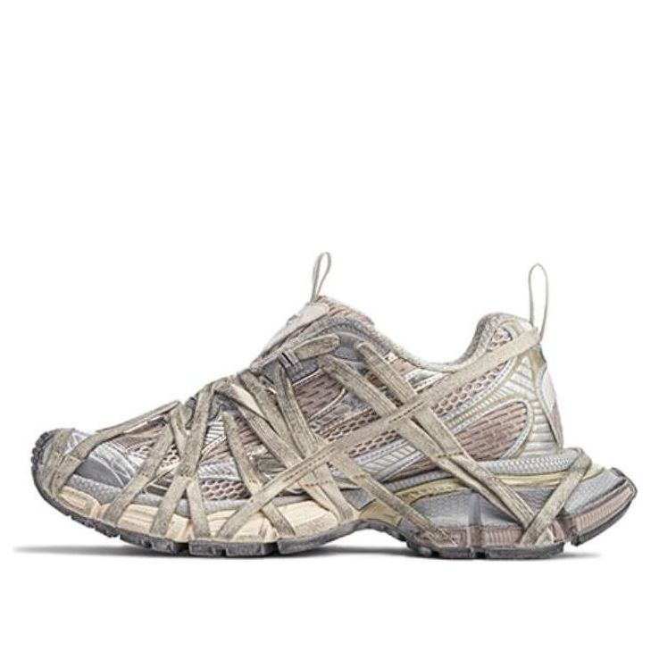 Balenciaga 3XL Extreme Lace sneakers 'Light Beige Mesh and Polyurethane' 778698W3XLL9191