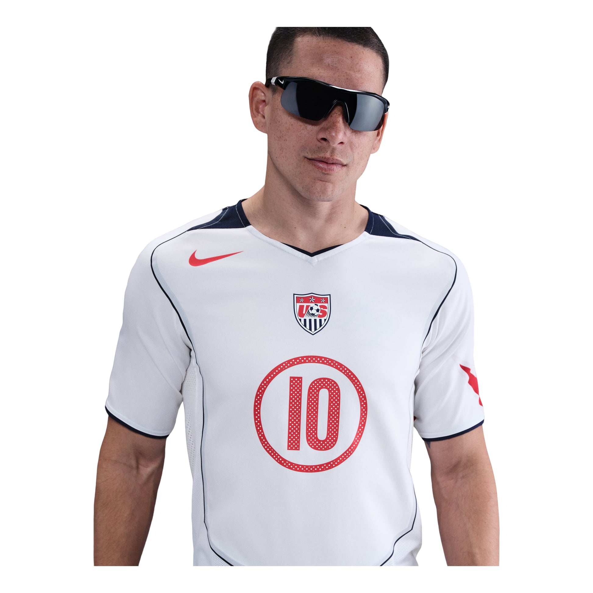 Nike x Landon Donovan USMNT 2004 Total 90 Reissue Jersey 'White Navy Red' IF2944-100