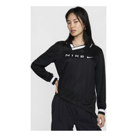 (WMNS) Nike Dri-FIT Jacquard Jersey Asia Sizing 'Black White' FV7539-010
