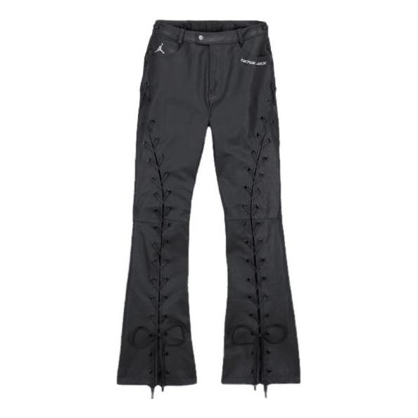 (WMNS) Air Jordan x Travis Scott Lace-Up Pants 'Dark Smoke Grey' DX6170-070