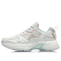 (WMNS) Li-Ning Retro Running Shoes 'White Pink' ARLQ004-5
