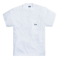 KITH Mock Neck JFK Pocket Tee 'White' KH3995-101